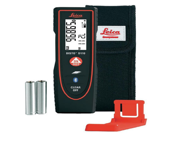 Billede af LASER AFSTANDSMÅLER  LEICA D2
MÅLER MAX 100 MTR
NØJAGTIGHED +- 1,5MM MED BLUETOOTH (sælg 45800025R)