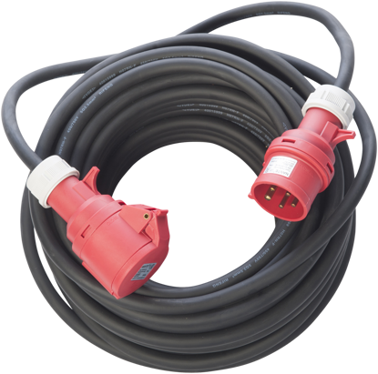 Billede af FORLÆNGER KABEL 25 MTR. 400 VOLT
5X1,5 MM2
