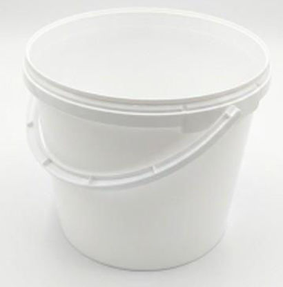 Billede af PLAST MALERSPAND  5,7 LTR. MED PLASTHANK HVID. ( 1200 stk. pr. palle )