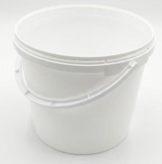 Billede af PLAST MALERSPAND  5,7 LTR. MED PLASTHANK HVID. ( 1200 stk. pr. palle )