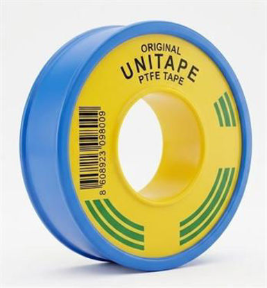 Billede af UNITAPE UNIPAK 12 M X 12 MM. X0,075 MM. BLÅ/GUL