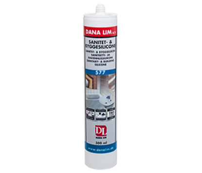 Billede af DANA SANITET & BYGGESILICONE 577 TRANSP. 300 ML