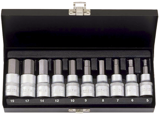 Billede af BATO STIFTTOPPESÆT 1/2" 5-19 MM 