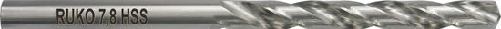 Billede af RUKO SPIRALBOR 7,8 MM - 175 MM LANG SLEBET