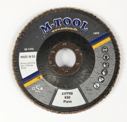 Billede af M-TOOL FLAP-DISC 125MM K60 PLAN