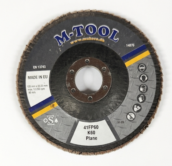 Billede af M-TOOL FLAP-DISC 125MM K60 PLAN