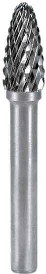Billede af RUKO HÅRDMETALFRÆSER CYL 12X25 MM 65MM RUNDBUE FORM F