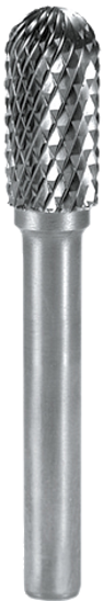 Billede af RUKO HÅRDMETALFRÆSER KUGLECYL.  8X18 SKAFT 6 MM