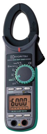 Billede af ELMA K 2046R TANGAMPEREMETER AC/DC 600A RMS
