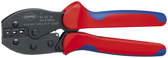 Billede af KNIPEX 97 52 34 CRIMPTANG F/UISOLEREDE KABELSKO 0,5-6,0 MM2 PRECIFORCE