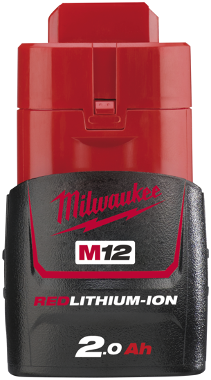 Billede af MILWAUKEE BATTERI 12 VOLT 2,0 AH. B2
